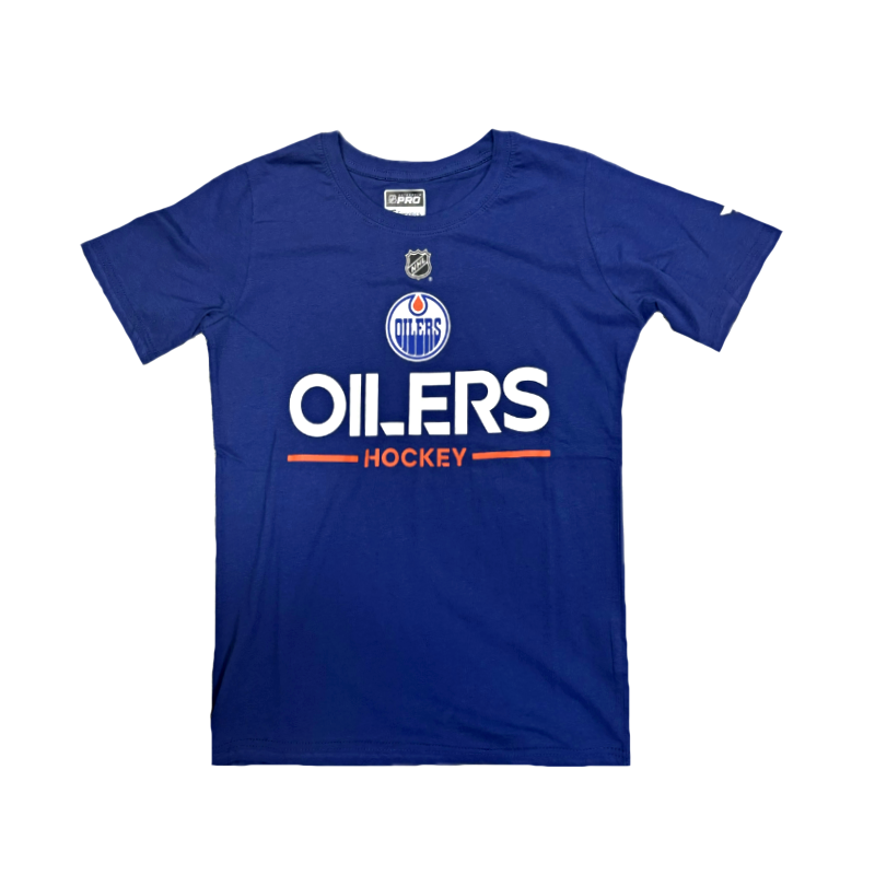 NHL APRO WORDMARK SS TEE EDMONTON OILERS DETSKÉ TRIČKO
